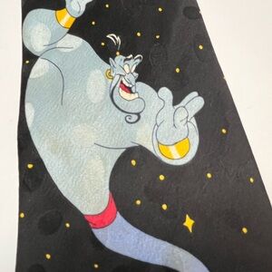 Disney Aladdin Tie With Genie and Jasmin,Flying on Magic Carpet Ride